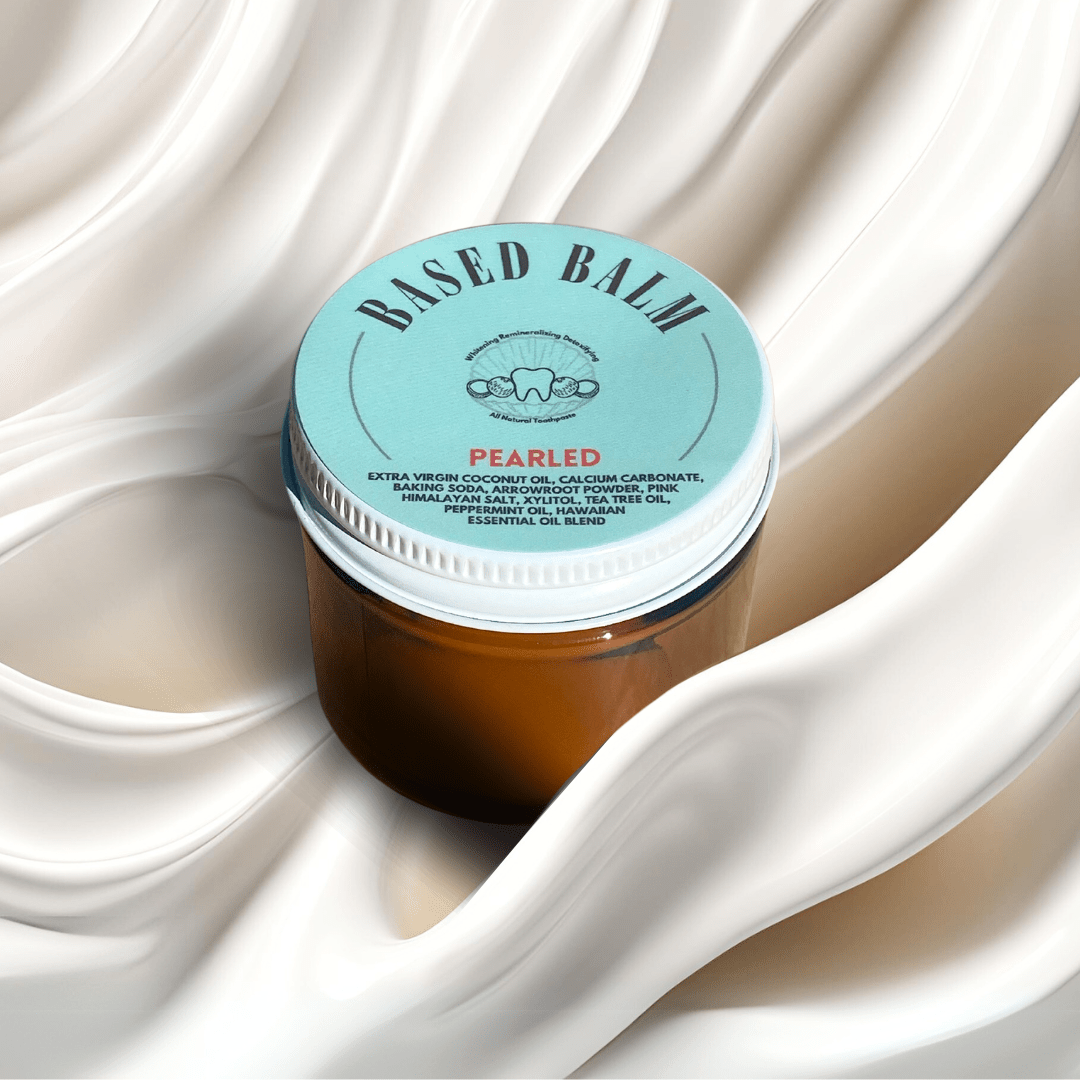 Based Balm’s Pearled - Remineralizing Fluoride & Charcoal Free Toothpaste
