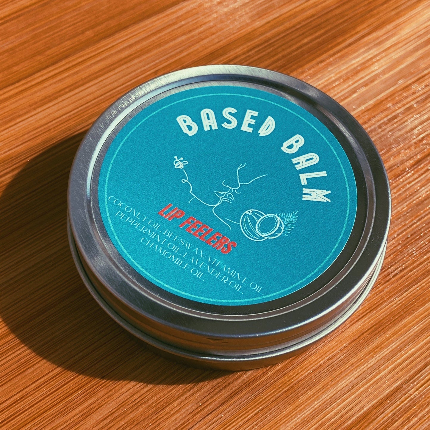 Based Balm’s Lip Feelers - GIANT Natural Lip Balm