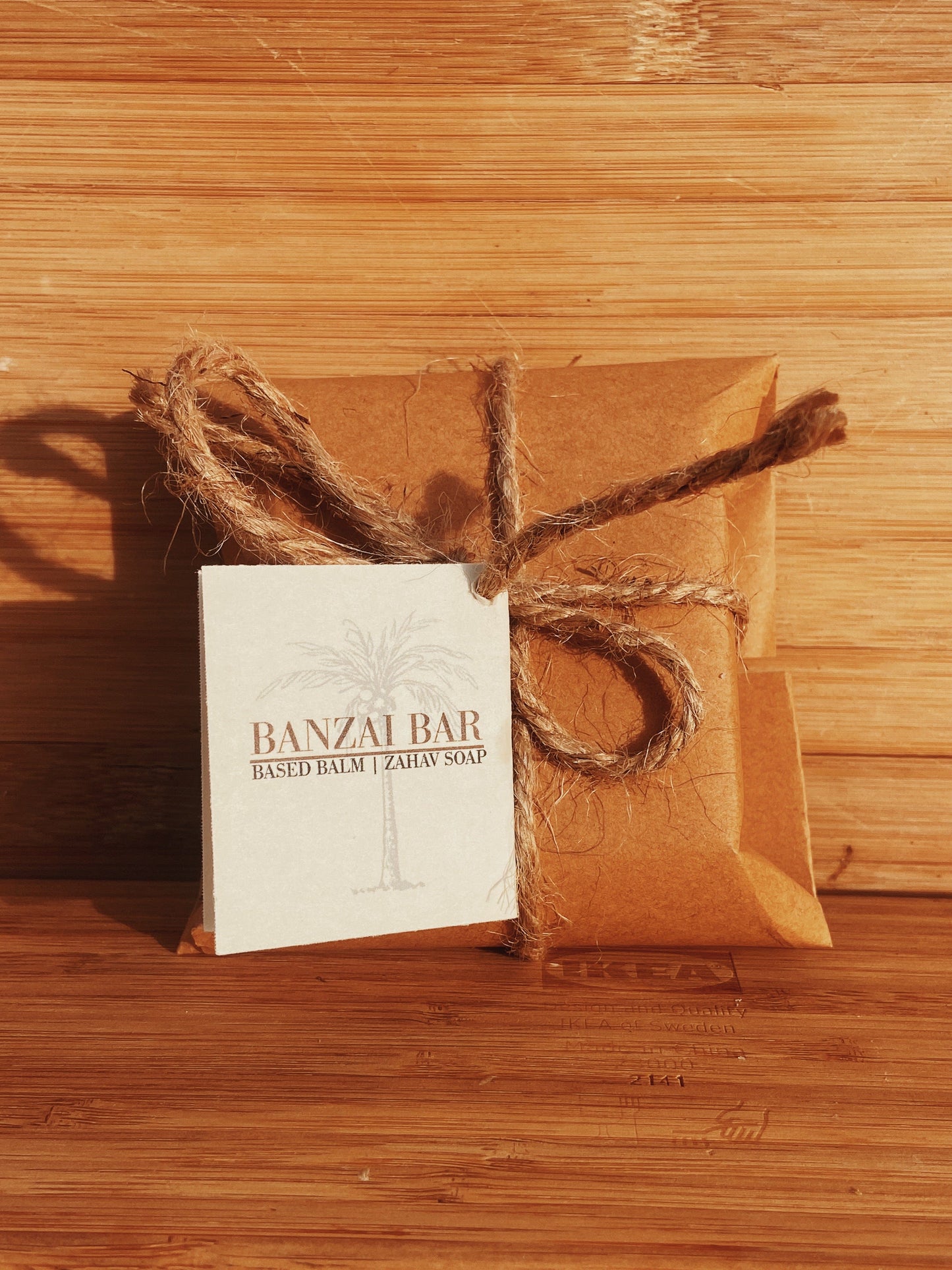 Based Balm Banzai Bar. All natural tallow antibacterial body soap.