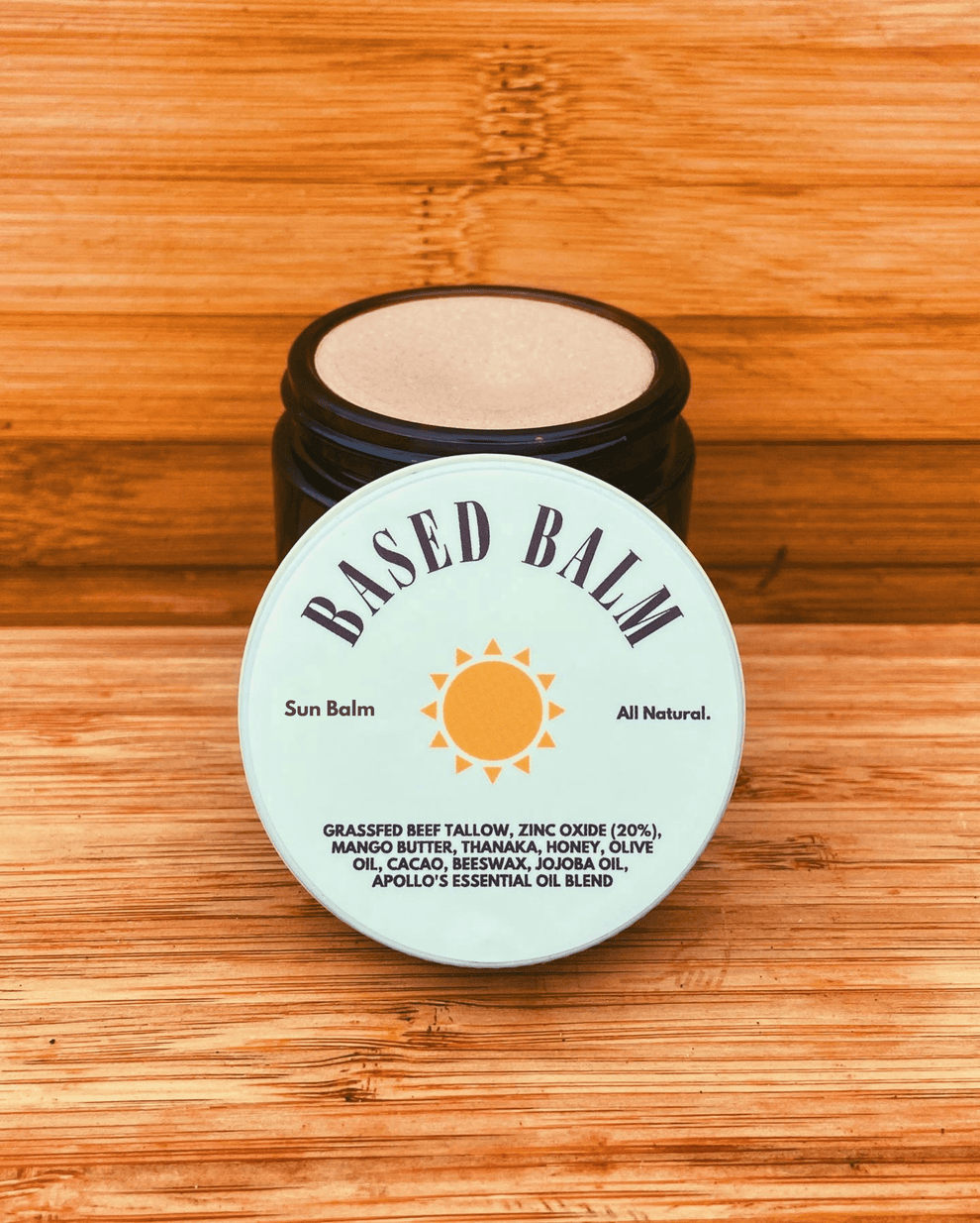 Based Balm’s Tallow & Zinc Sun Balm BASED BALM